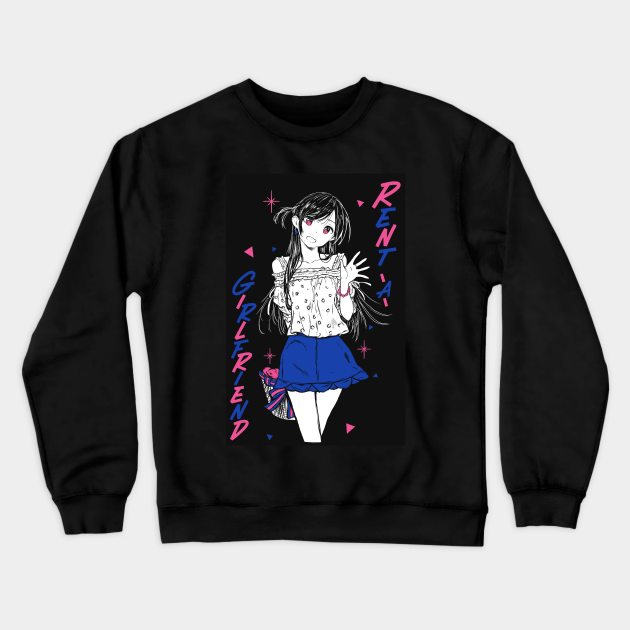 rent a girlfriend Crewneck Sweatshirt by ppsske